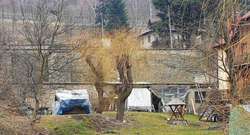 Obecnie pozostałości po Hamerni z trudem można dostrzec, ale ma się to zmienić. Fot. Sucha24.pl
