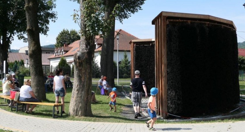 Tężnie w Zembrzycach znakomicie spełnia swoją rolę. Fot. Sucha24.pl