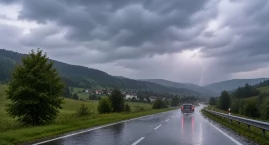 Ostrzeżenie meteorologiczne dla powiatu suskiego