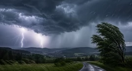 Ostrzeżenie meteorologiczne dla powiatu suskiego