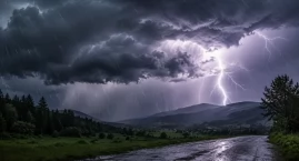 Ostrzeżenie meteorologiczne dla powiatu suskiego