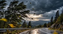 Ostrzeżenie meteorologiczne dla powiatu suskiego