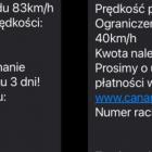 Dwa przykłady fałszywych smsów. Fot. CANARD