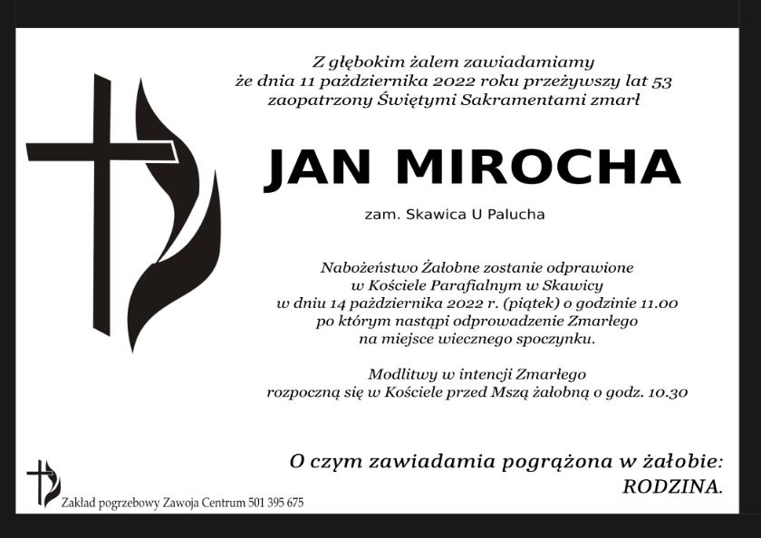 JAN MIROCHA