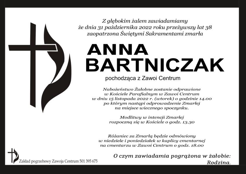 ANNA BARTNICZAK