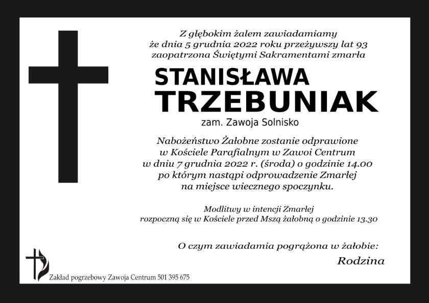 STANISŁAWA TRZEBUNIAK