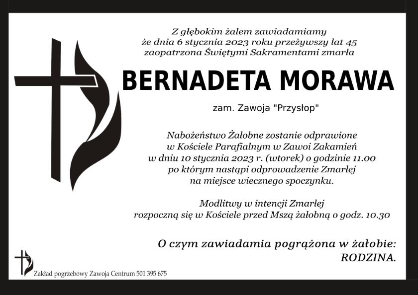 BERNADETA MORAWA
