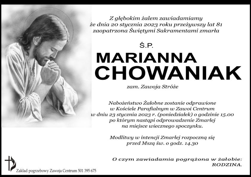 MARIANNA CHOWANIAK