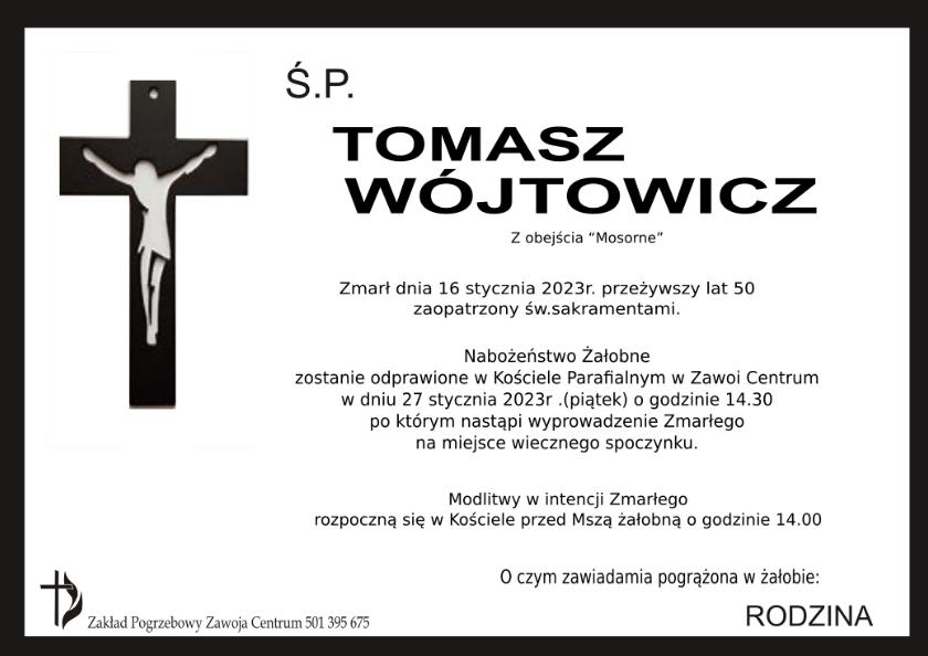 TOMASZ WÓJTOWICZ