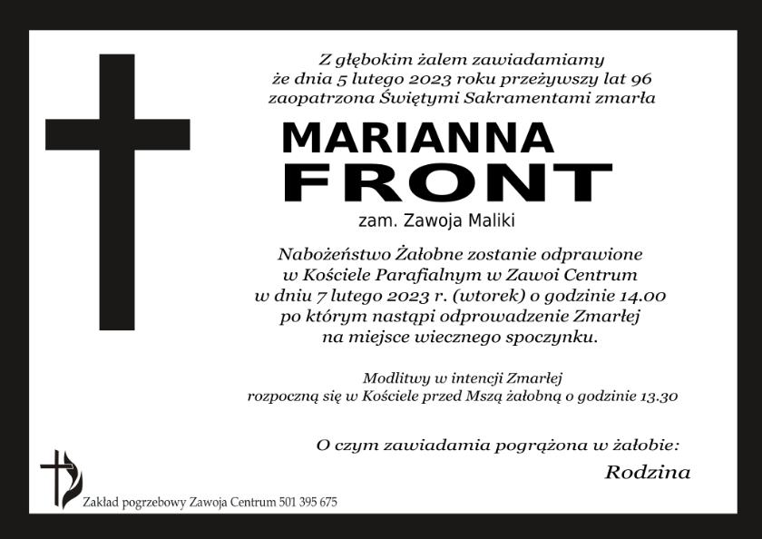 MARIANNA FRONT