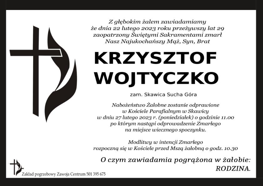 KRZYSZTOF WOJTYCZKO