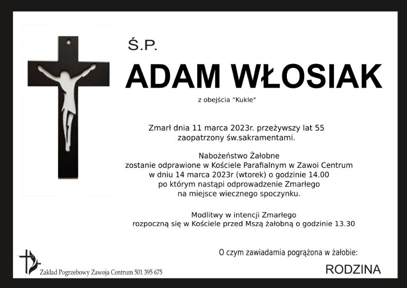ADAM WŁOSIAK
