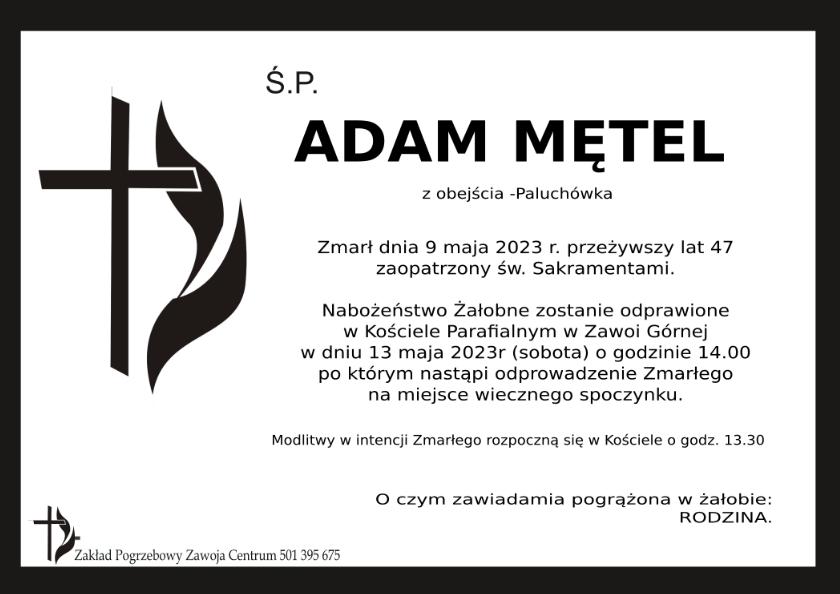 ADAM MĘTEL