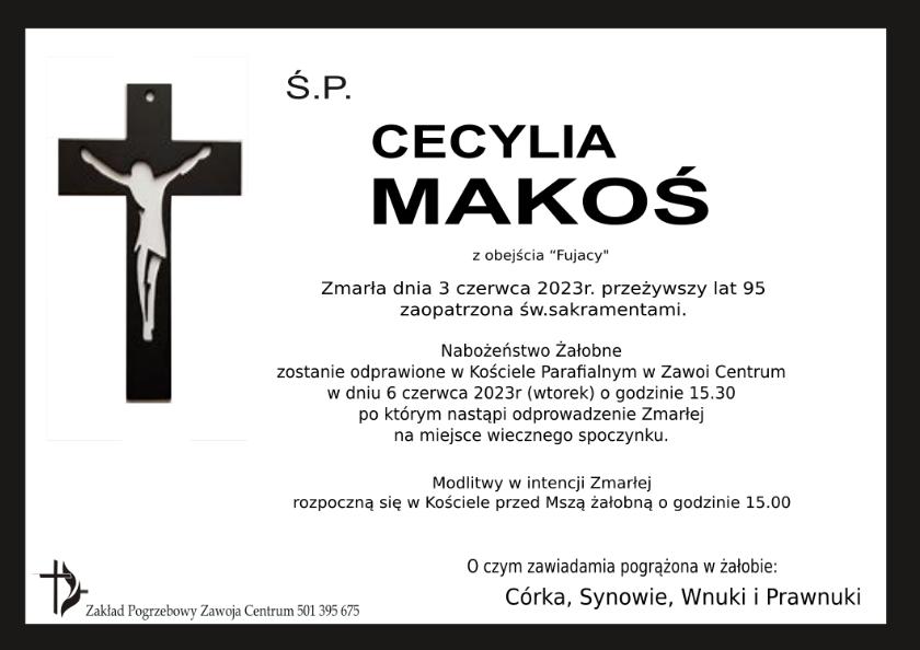CECYLIA MAKOŚ