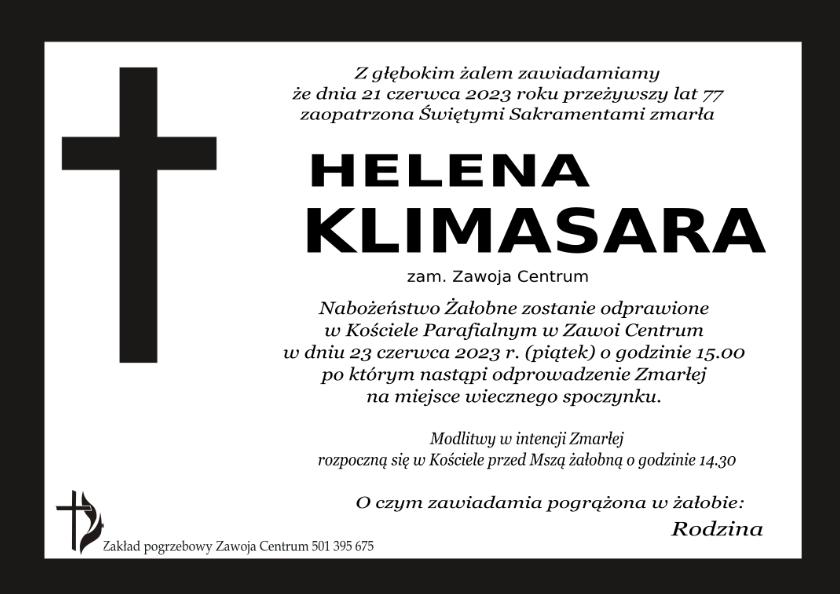 HELENA KLIMASARA