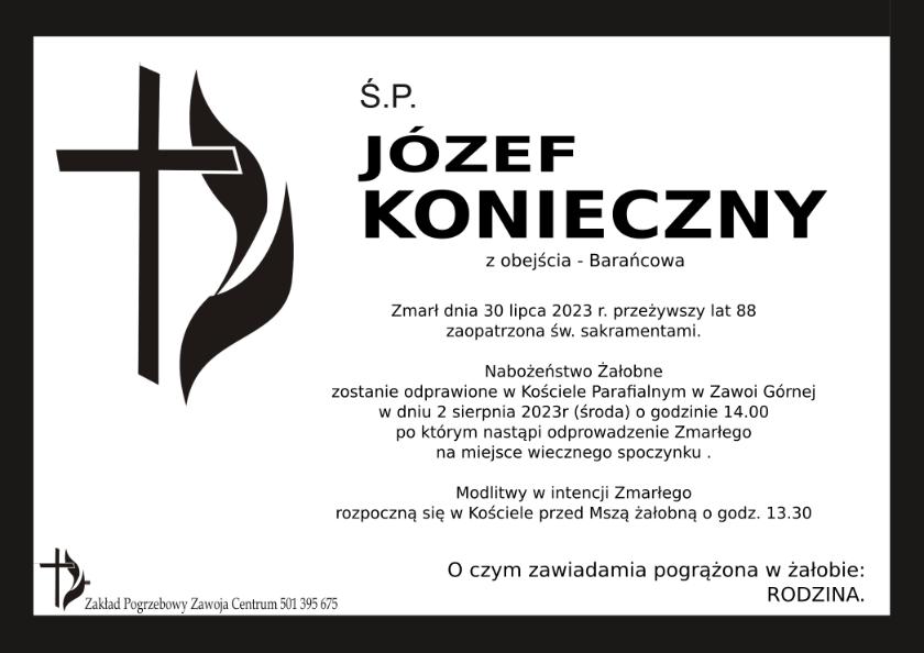 JÓZEF KONIECZNY