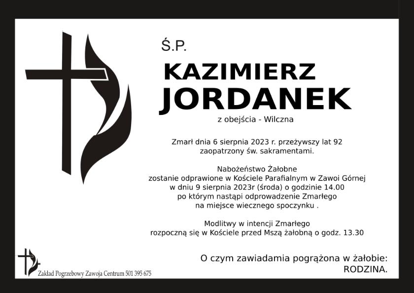 KAZIMIERZ JORDANEK