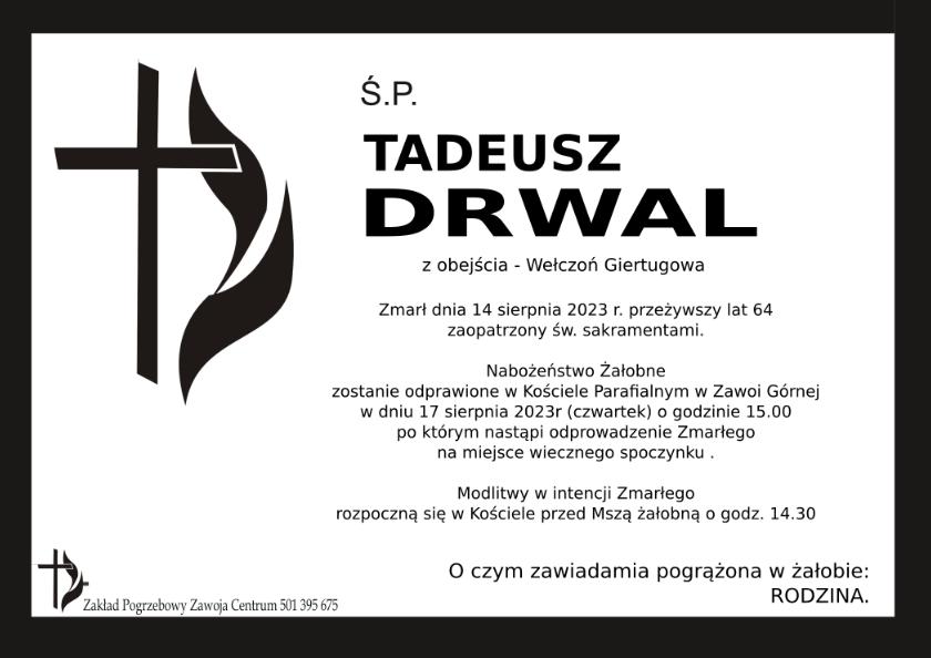 TADEUSZ DRWAL
