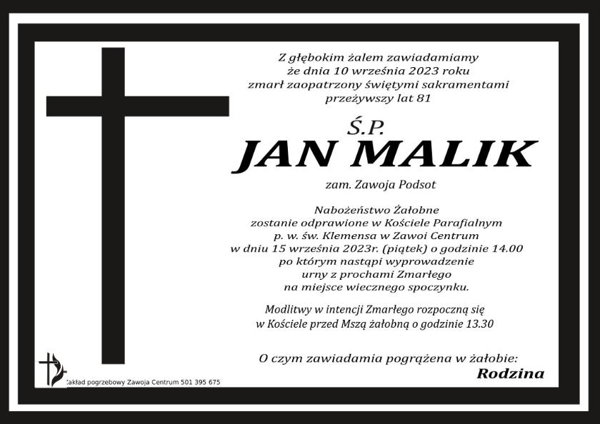 JAN MALIK