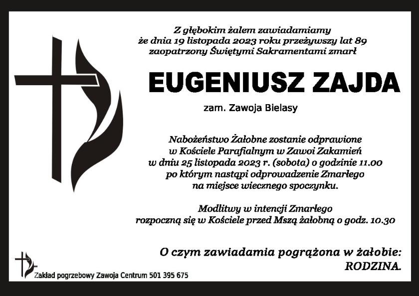 EUGENIUSZ ZAJDA