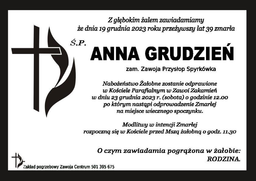 ANNA GRUDZIEŃ 