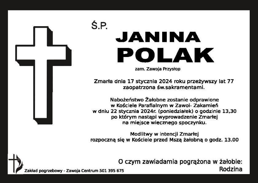JANINA POLAK