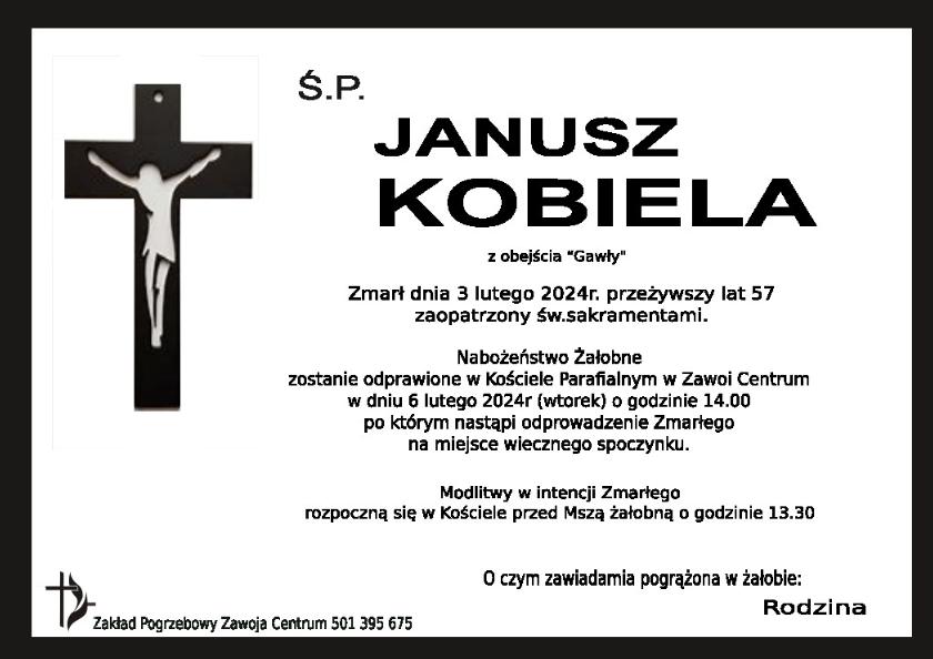 JANUSZ KOBIELA