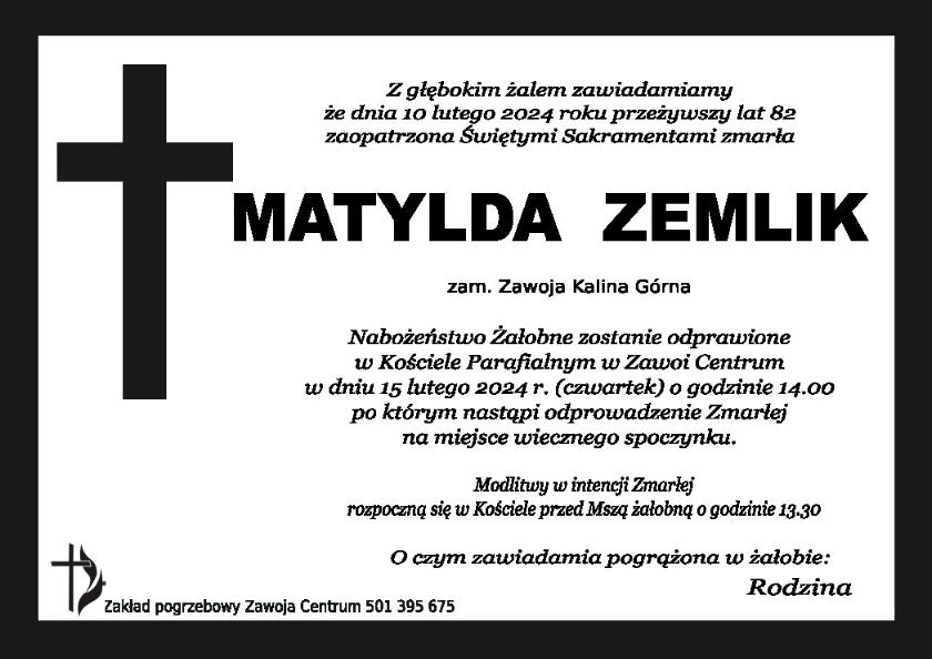 MATYLDA ZEMLIK
