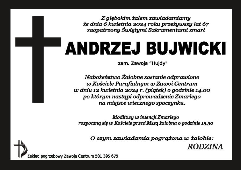 ANDRZEJ BUJWICKI