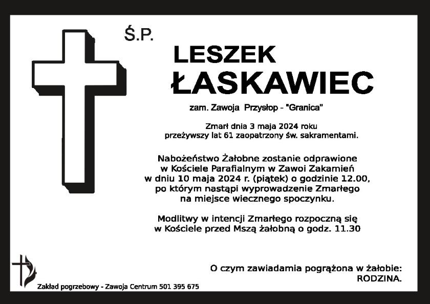 LESZEK ŁASKAWIEC