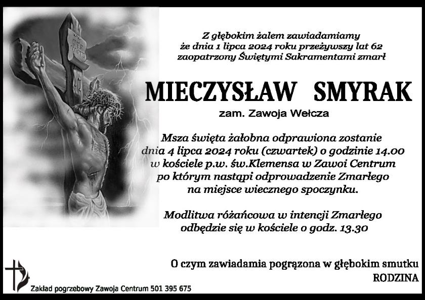 MIECZYSŁAW SMYRAK