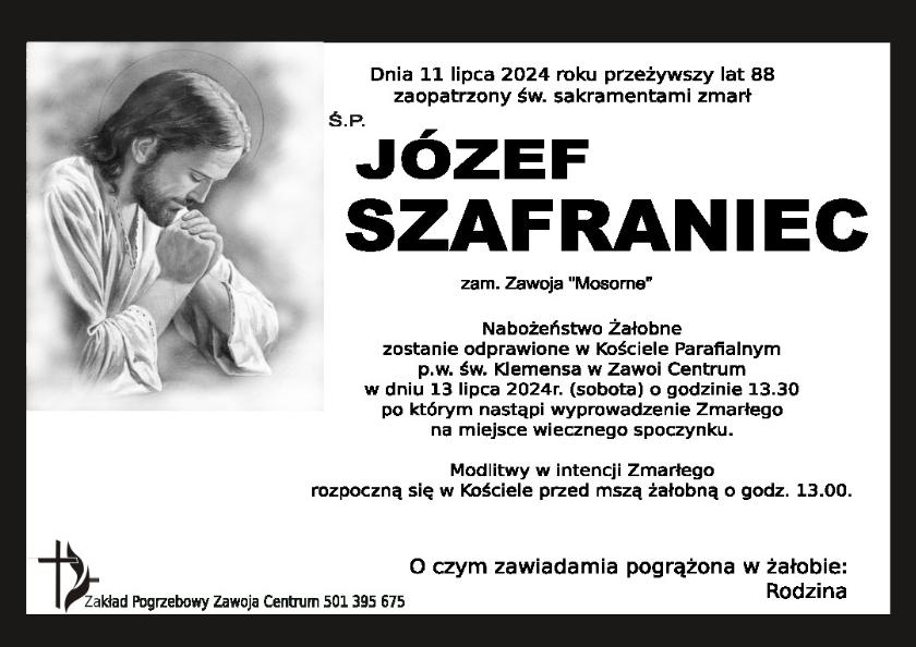JÓZEF SZAFRANIEC