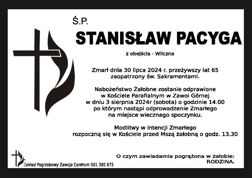 STANISŁAW PACYGA