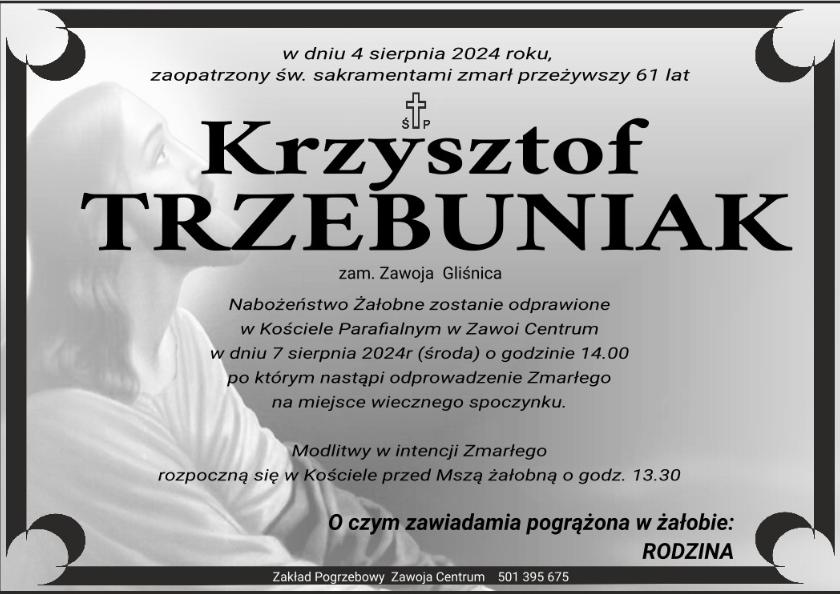 KRZYSZTOF TRZEBUNIAK