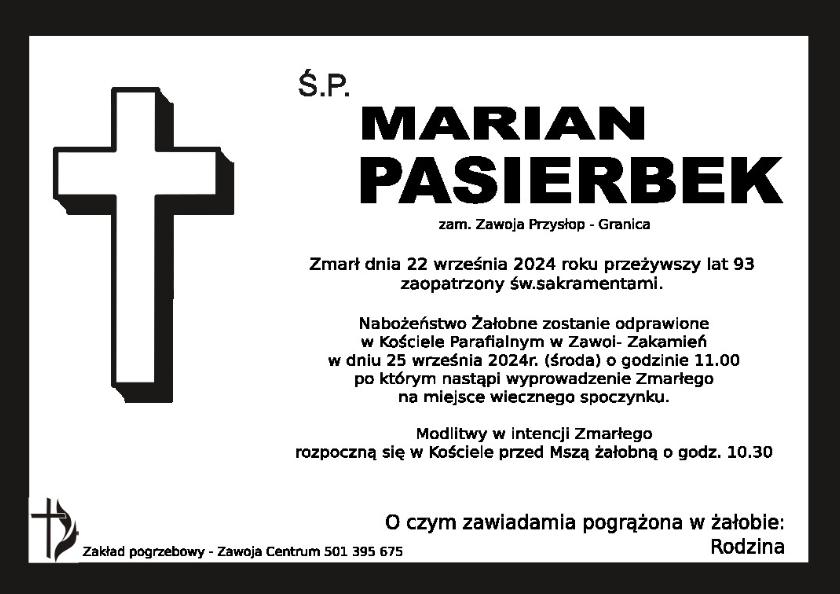 MARIAN PASIERBEK