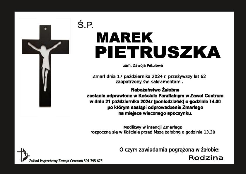 MAREK PIETRUSZKA