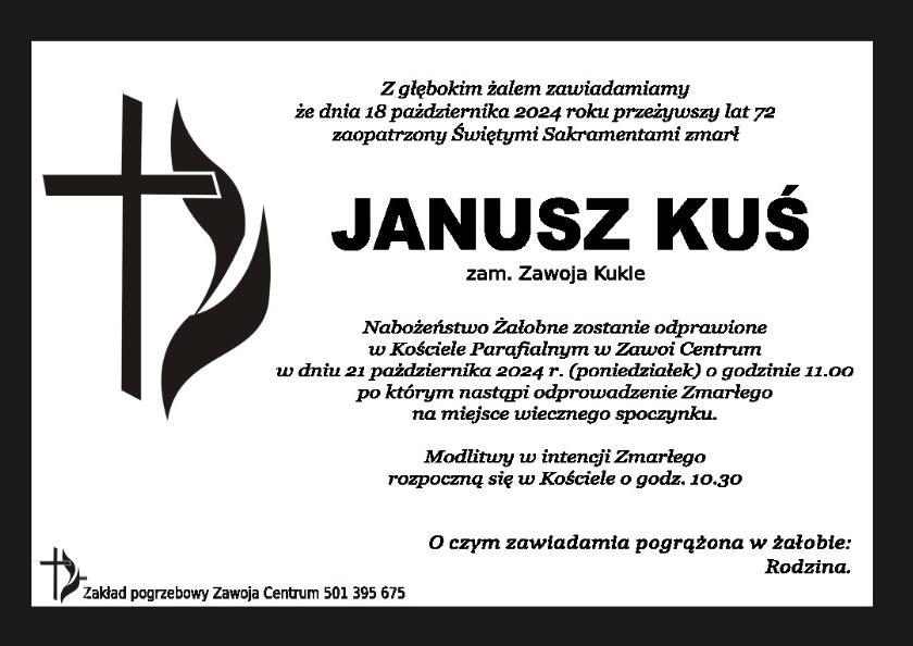 JANUSZ KUŚ