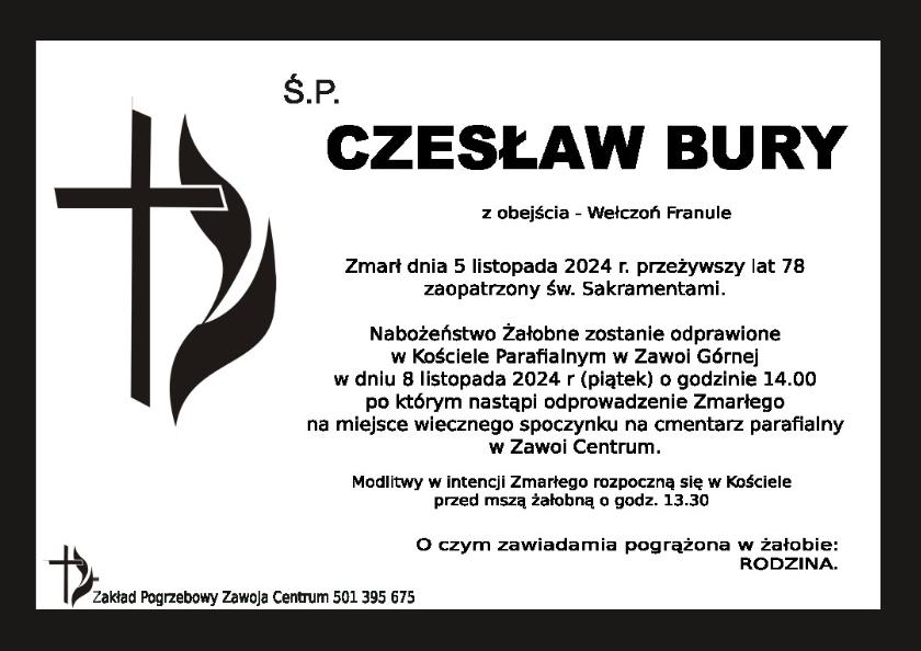 CZESŁAW BURY