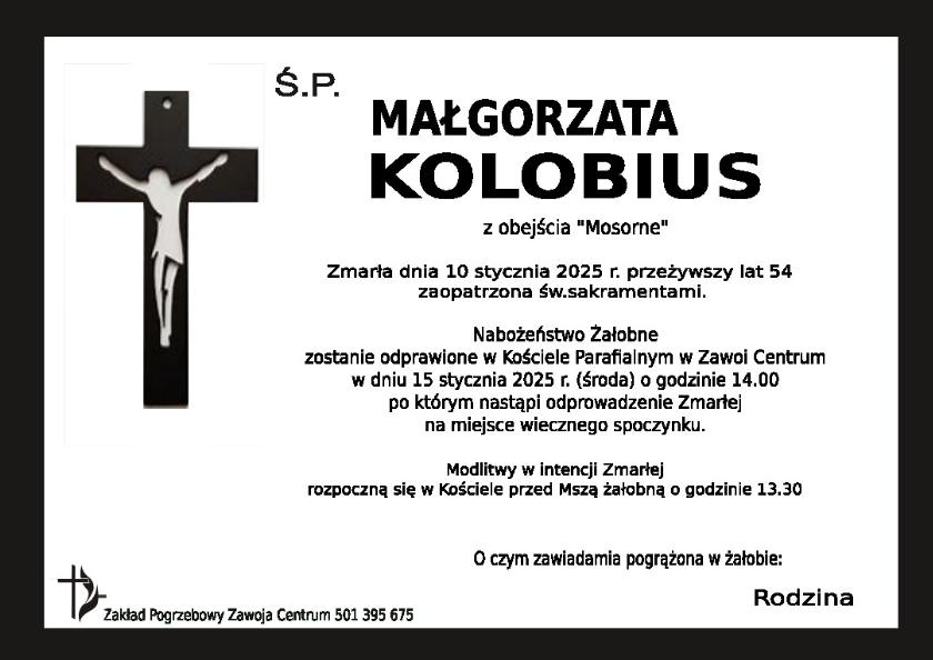 MAŁGORZATA KOLOBIUS
