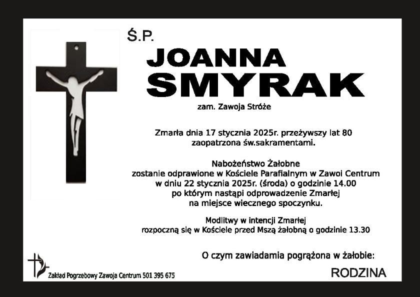 JOANNA SMYRAK