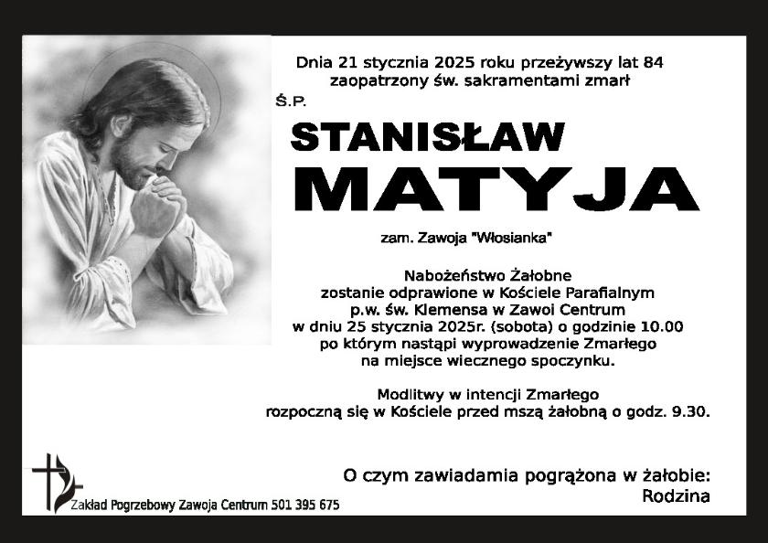 STANISŁAW MATYJA