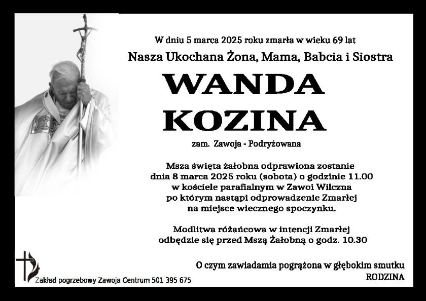 WANDA KOZINA
