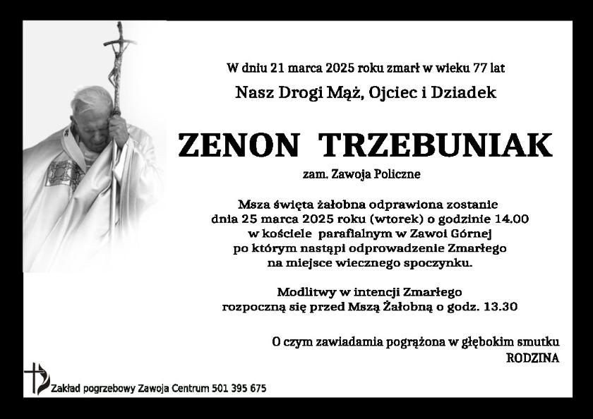 ZENON TRZEBUNIAK