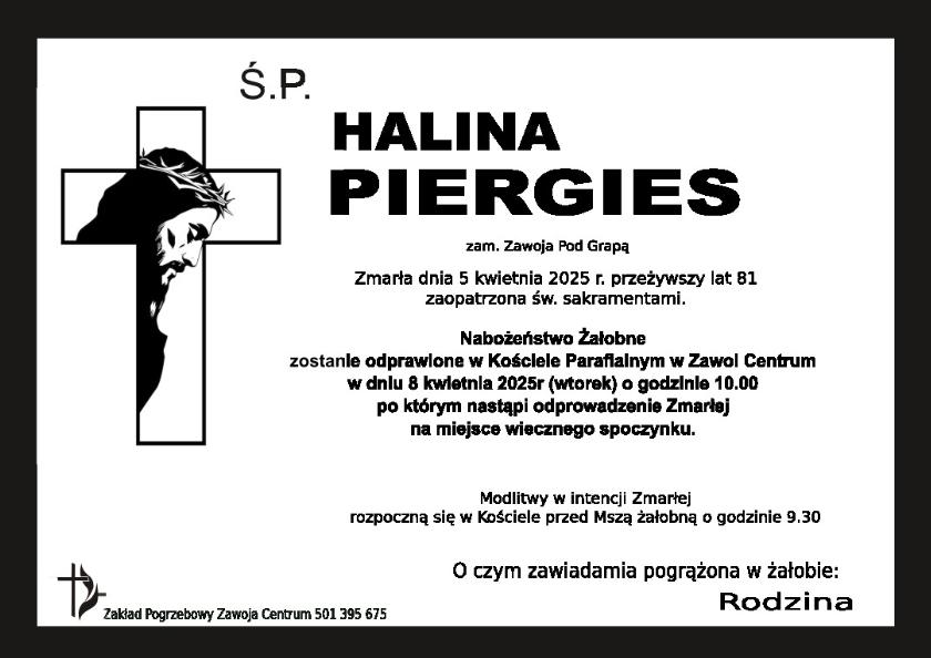 HALINA PIERGIES