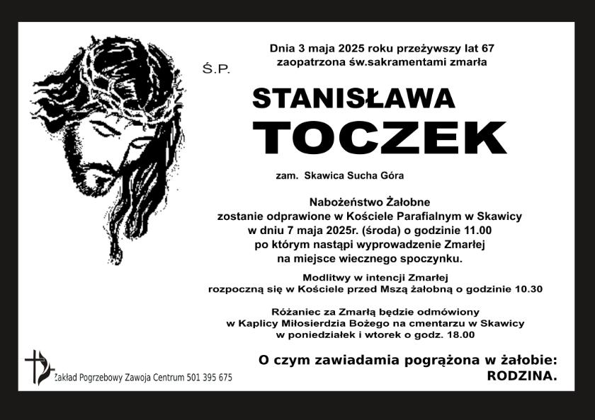 STANISŁAWA TOCZEK