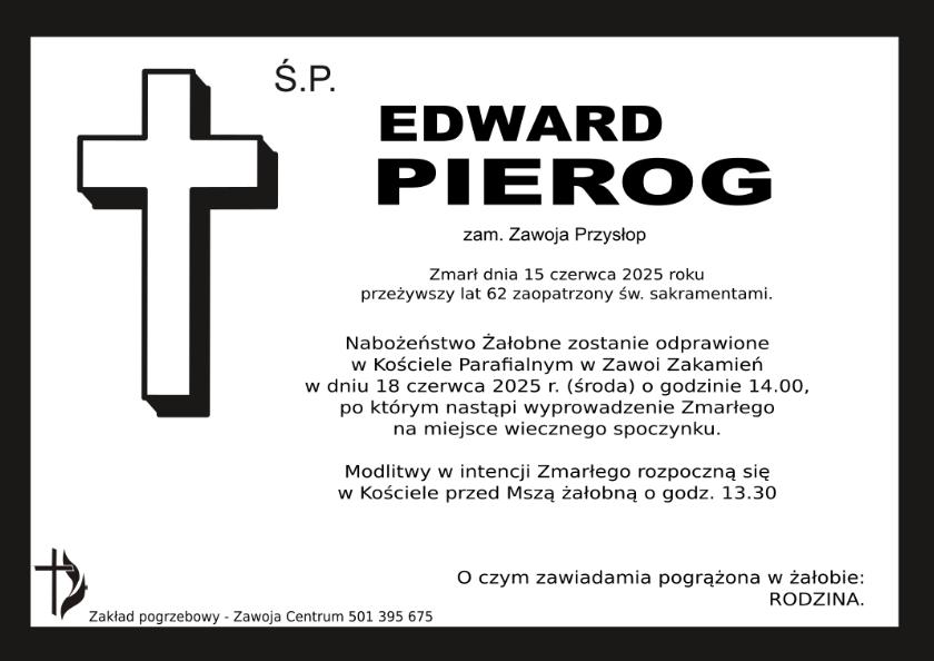 EDWARD PIEROG