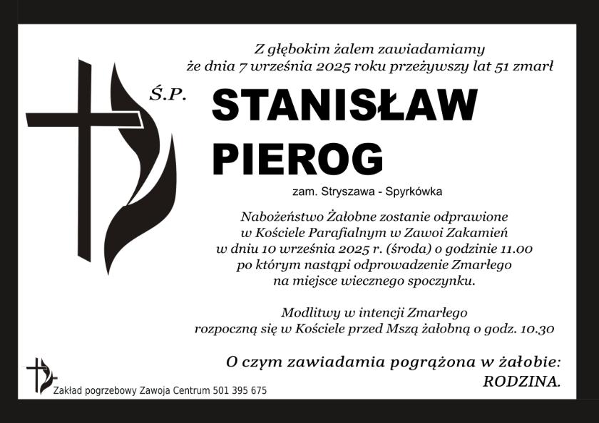 STANISŁAW PIEROG