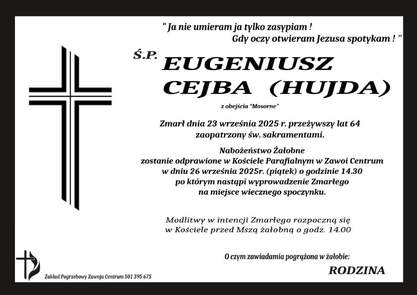 EUGENIUSZ CEJBA