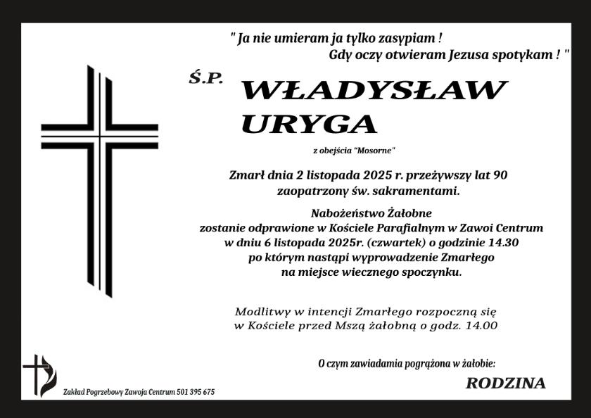 WŁADYSŁAW URYGA