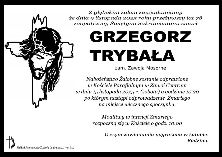 GRZEGORZ TRYBAŁA